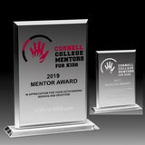 Laser Engraved Acrylic Billboard Award - 8 1/4"