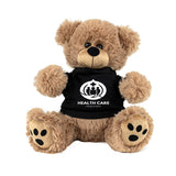 Navy Blue (TB6TN) "FRED E. BEAR" LARGE 8" Plush Teddy Bear With Choice of T-Shirt Color