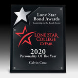 North Star Plaque - Screen Print - (8" x 10" x 5/8")