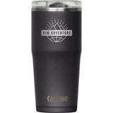Front View of Black Camelbak Thrive Leakproof Tumbler 20oz