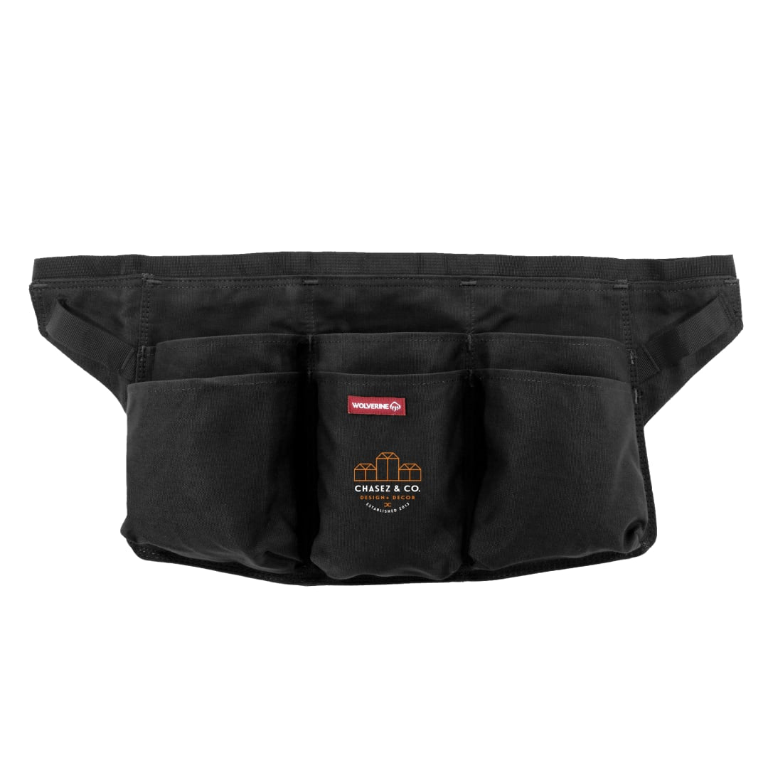 Front View of Black Wolverine Tool Belt