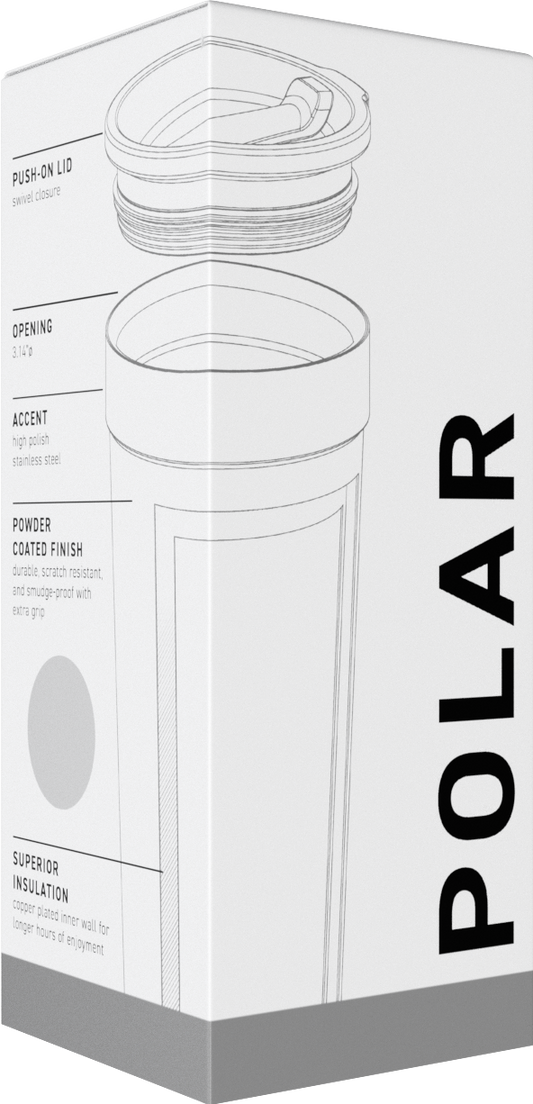 stainless 20.9 oz polar - powder