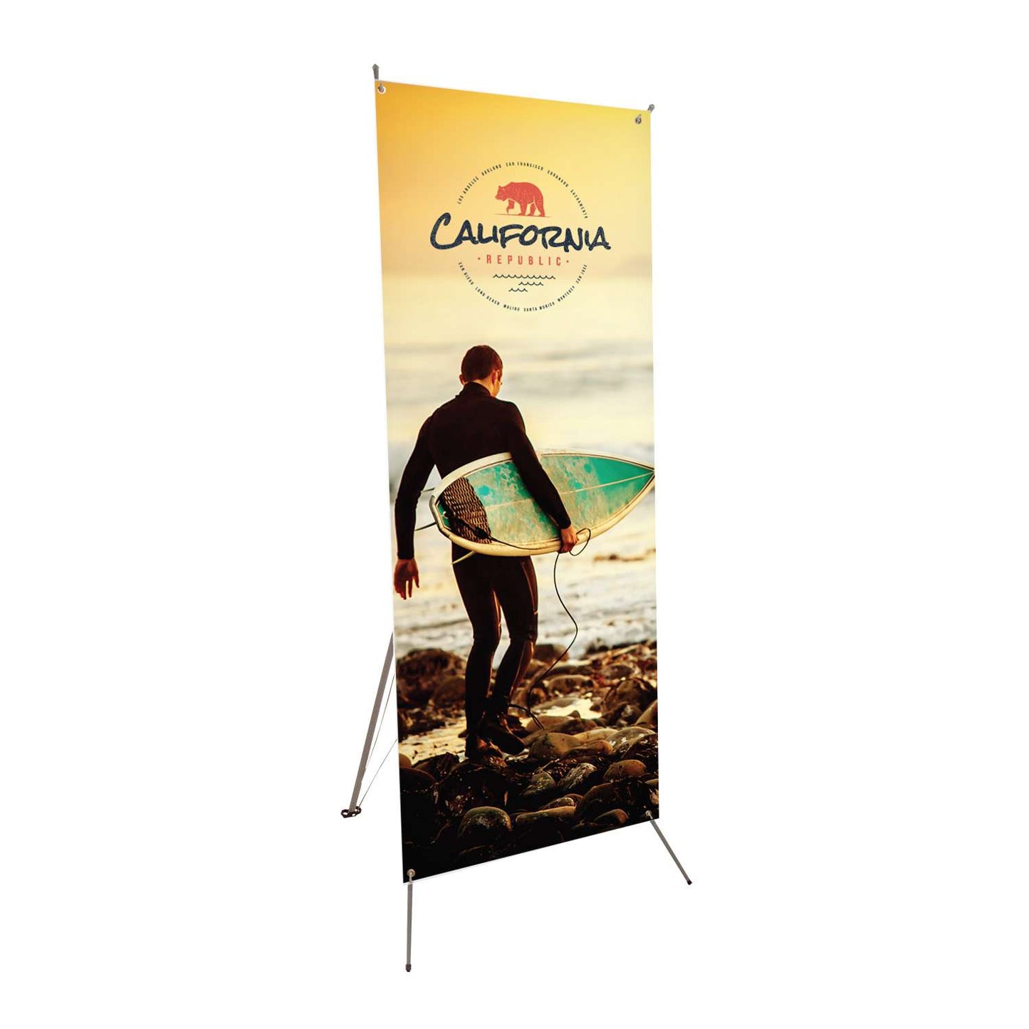 24" x 70" Tripod Banner Display Kit