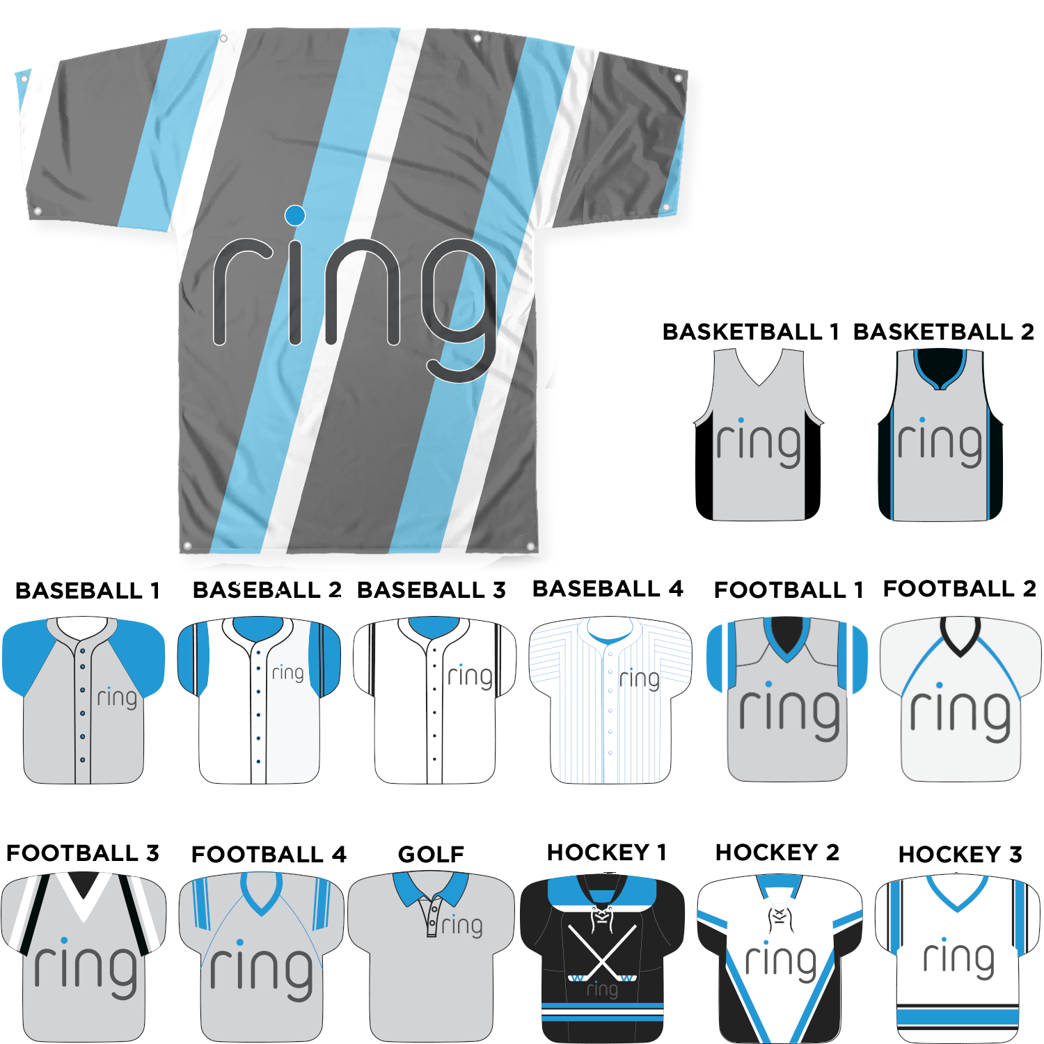 Basketball 1 22" X 23" Jersey Shaped Cooling Towel