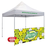 10' Tent Half Wall (Dye Sublimated, Double-Sided)