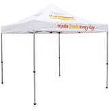 10' Deluxe Tent Kit with Vented Canopy (Imprinted, 2 Locations)