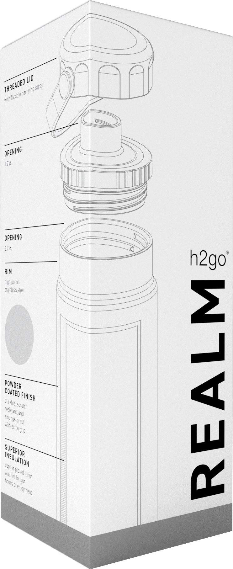 25 oz h2go realm