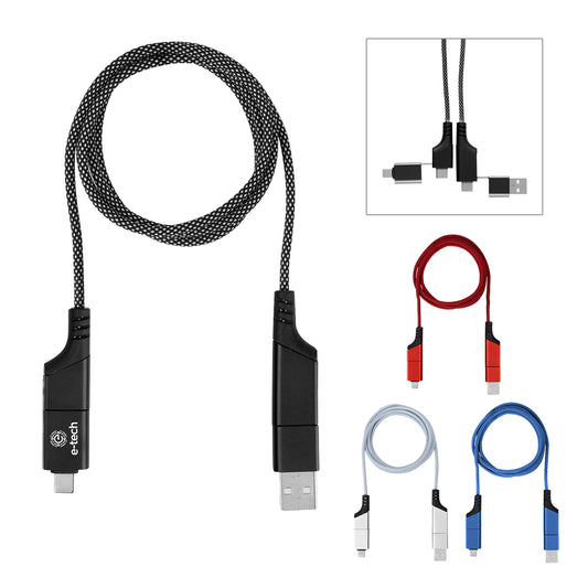 BLACK 3' 60W Quick Charge Cable
