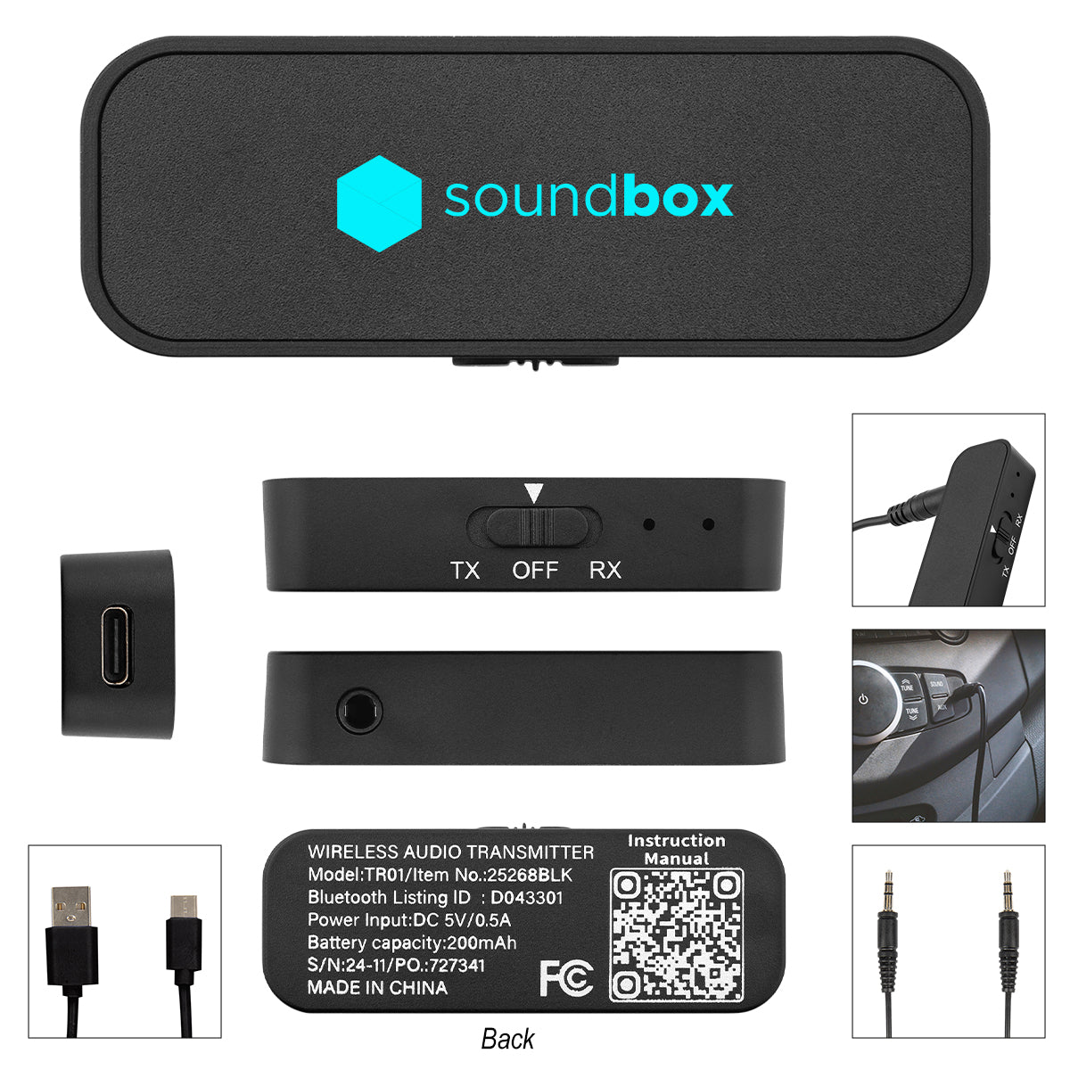 Wireless Audio Transmitter & Receiver