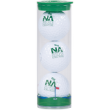 3 Ball Clear Tube with Titleist Pro V1 Golf Balls