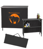 Black Portable Folding Bar