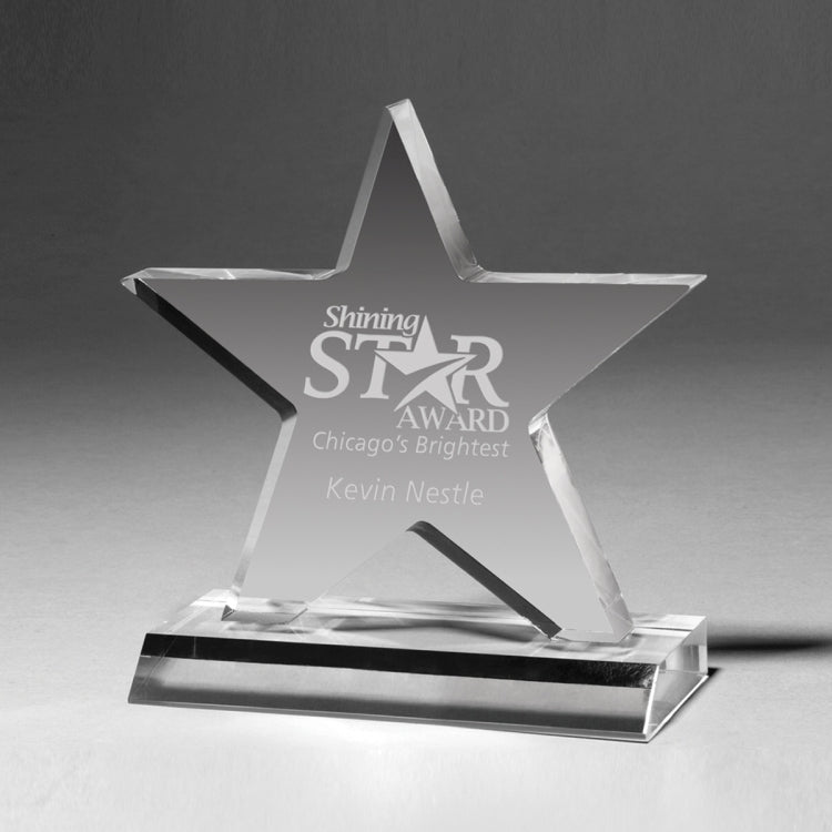 Large Star Award - Screen Printed