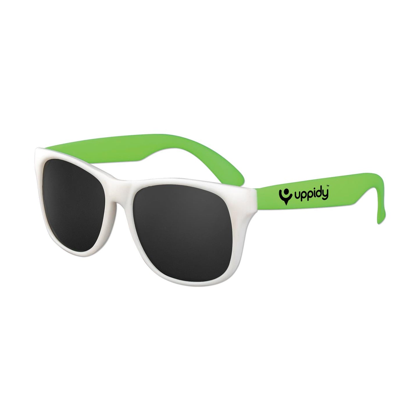 White Frame Classic Sunglasses