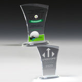 Allure Acrylic Award (6" x 8" x 3/8") - Laser imprint