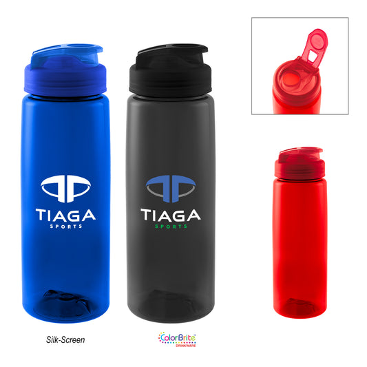 TRANSLUCENT BLUE 26 Oz. Marin rPET Bottle