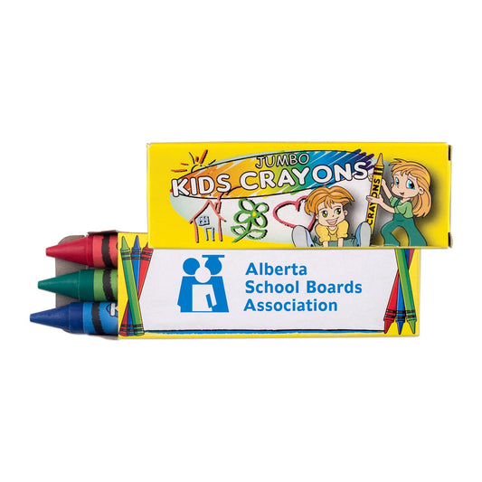 Yellow 3 Pack Jumbo Crayons