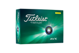 Titleist AVX Golf Balls - Yellow