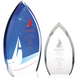 Clear JAFFA® Enterprise Teardrop Award