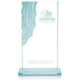 Front View of Jade JAFFA® Jade Sculpted Waterfall Award