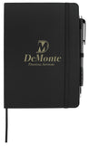 Front View of Black Good Value™ Notion Journal
