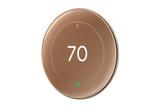 Google Nest Learning Thermostat (4th Gen) - Polished Gold