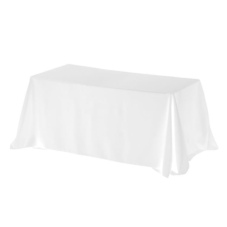 "Zenyatta Six" 4-Sided Throw Style Table Covers & Table Throws (Spot Color) / Fits 6 ft Table