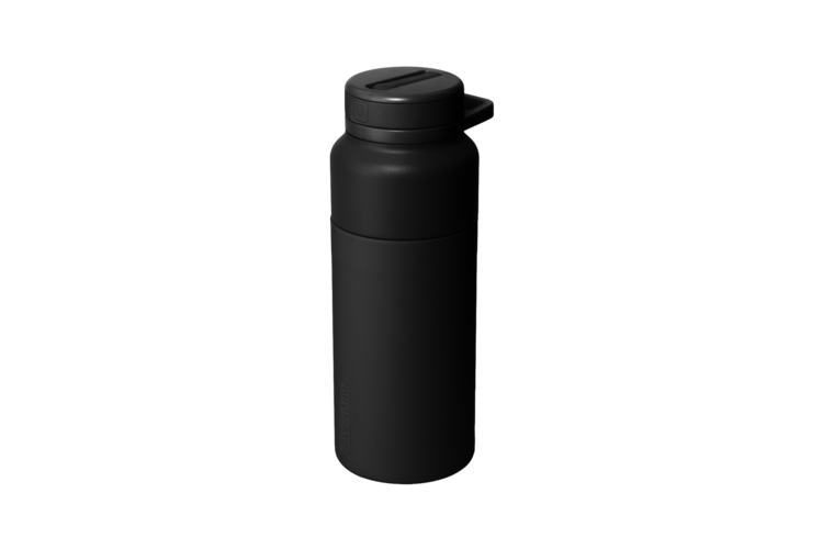 BruMate Rotera 35oz Flip Straw Water Bottle - Matte Black
