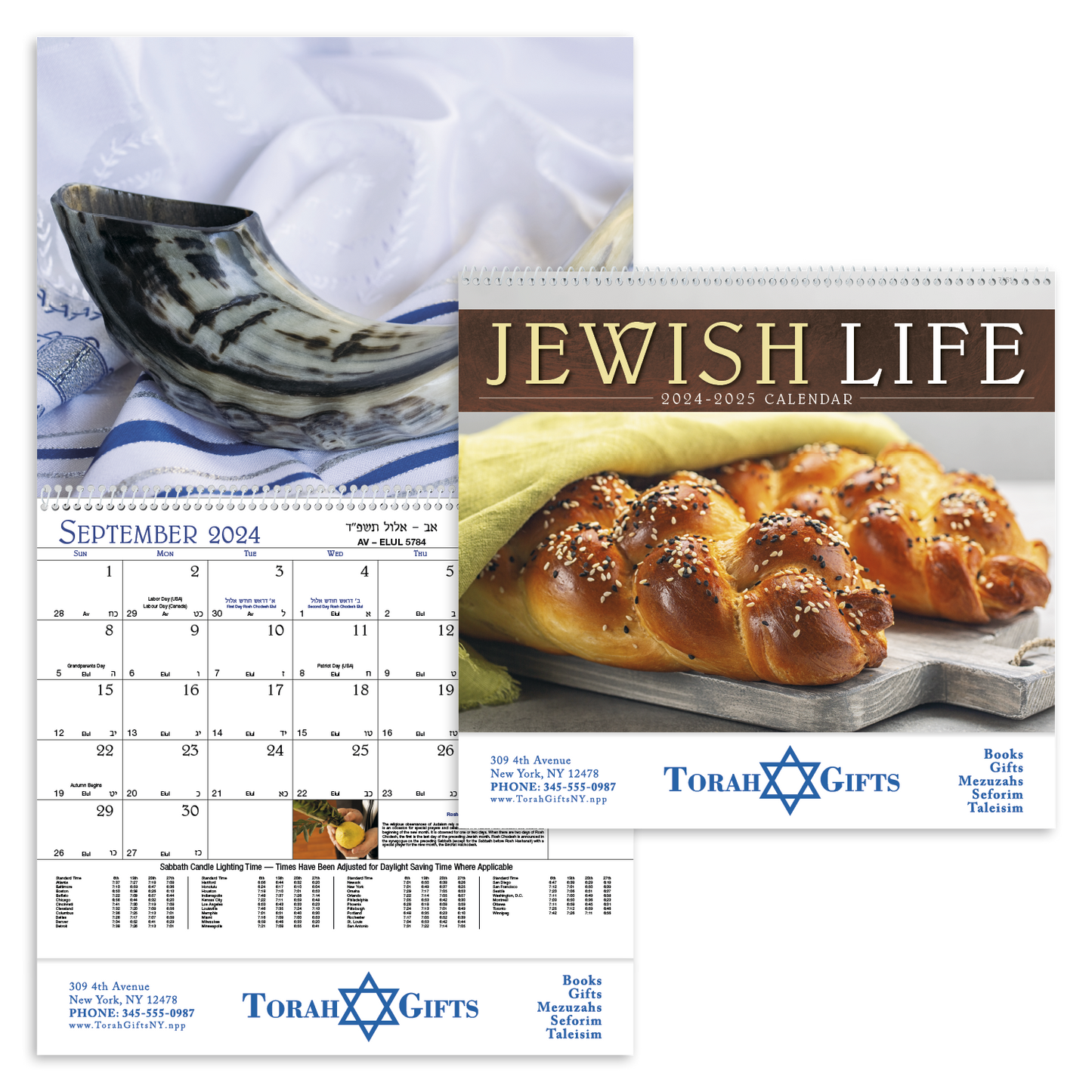 Good Value™ Jewish Life - Spiral Calendar