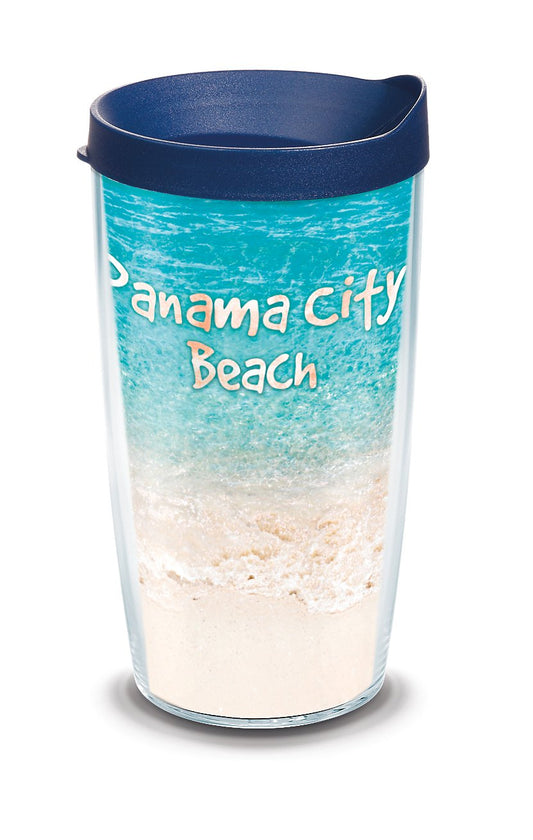 Front View of Black Tervis® Classic Tumbler Full-Color Insert - 16 oz.