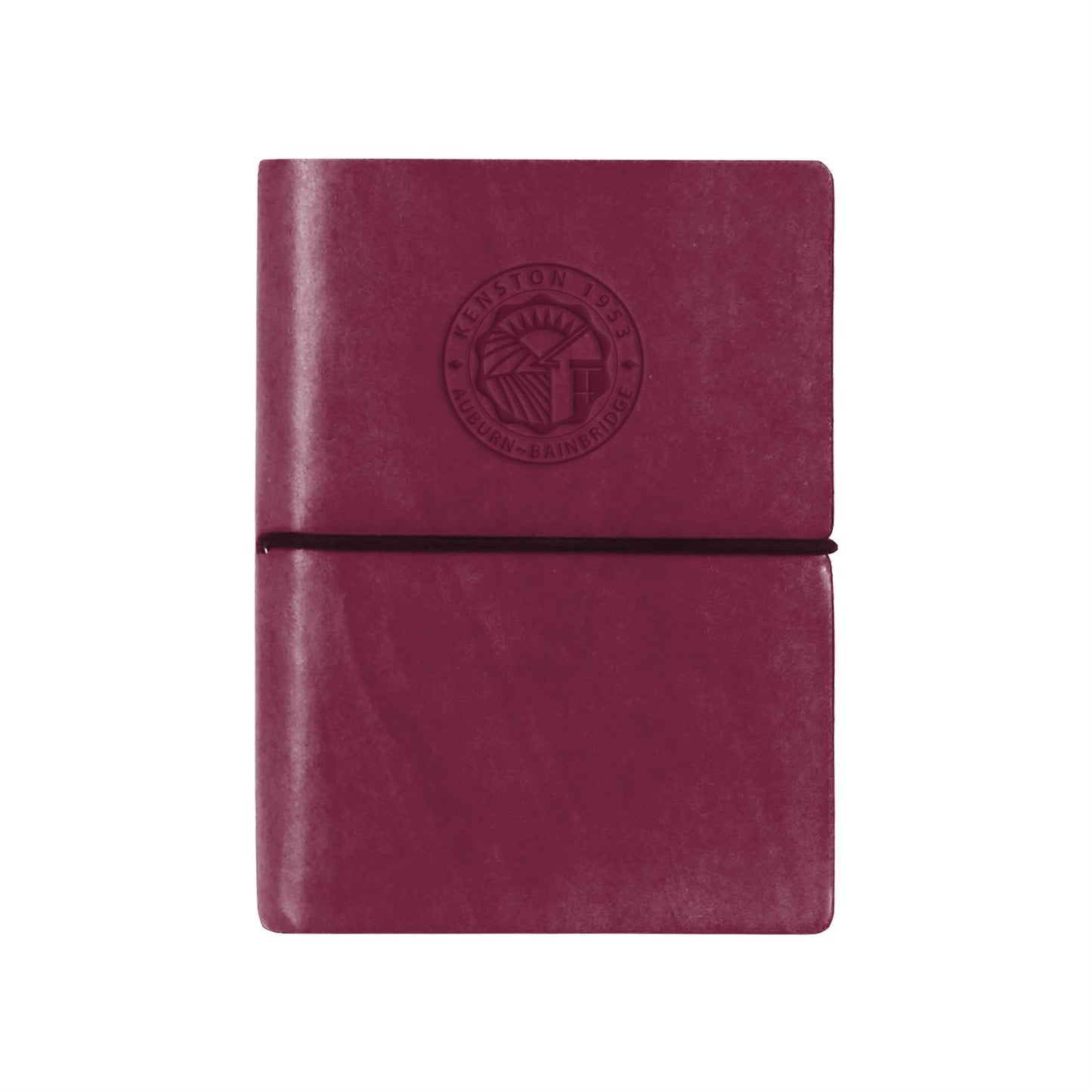 Front View of Black Ciak™ Italian Pocket Journal