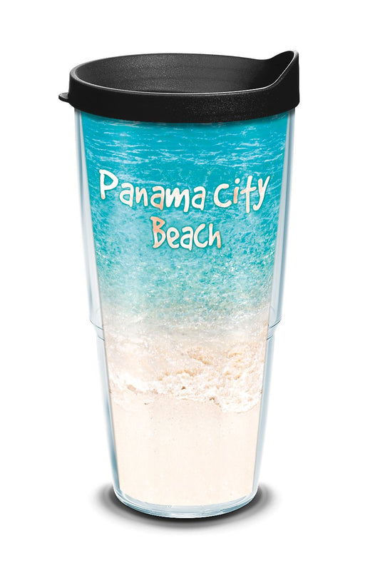 Front View of Black Tervis® Classic Tumbler Full-Color Insert - 24 oz.