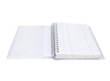Front View of Black Standard Pipe Tally Book