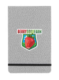 Front View of Black Good Value™ Multiplex RPET Journal