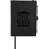 Front View of Black Revello Soft Bound Journal Bundle Set