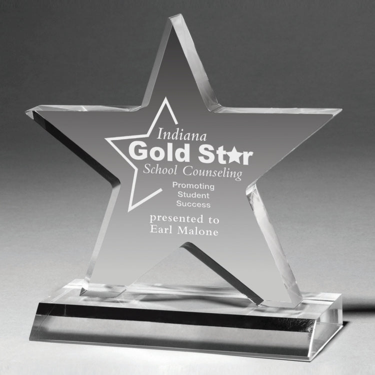 Large Star Award - Screen Printed