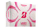 Bridgestone Lady Precept Golf Balls - Pink