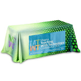 "Marengo OS Six" 3-Sided Throw Style Table Covers All Over Full Color Dye Sublimation Imprint - Fits