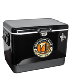 Black 54 Quart Steel Cooler