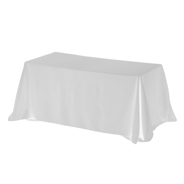 "Zenyatta Six" 4-Sided Throw Style Table Covers & Table Throws (Spot Color) / Fits 6 ft Table