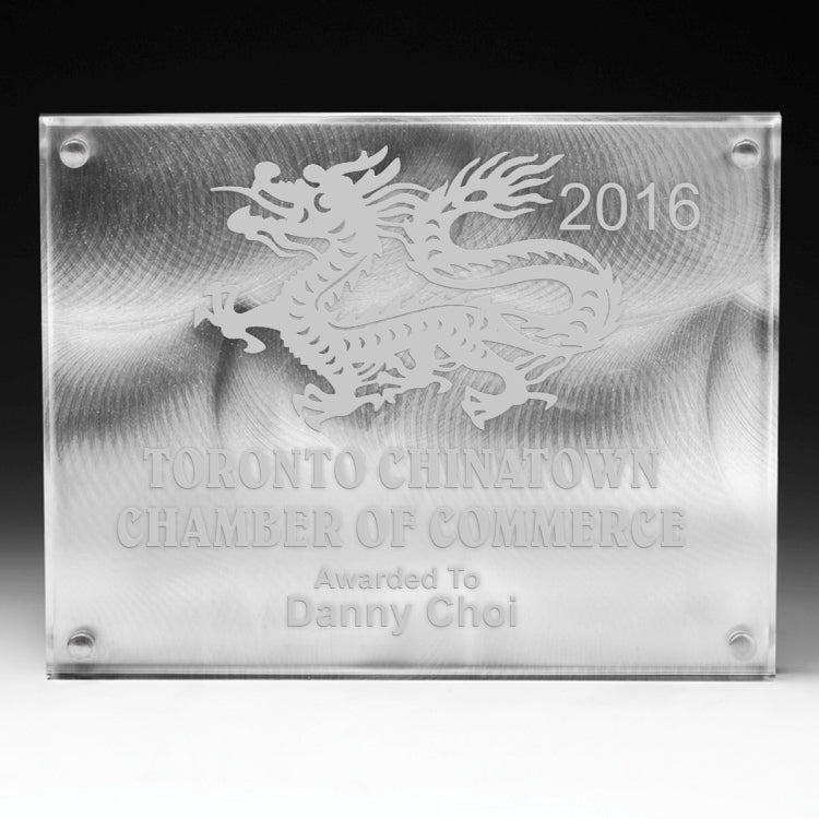 Alumo-Tech II Plaque (7" x 9" x 1") - 4 Color Process