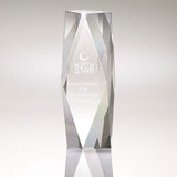 Clear Zyra II Medium Crystal Tower