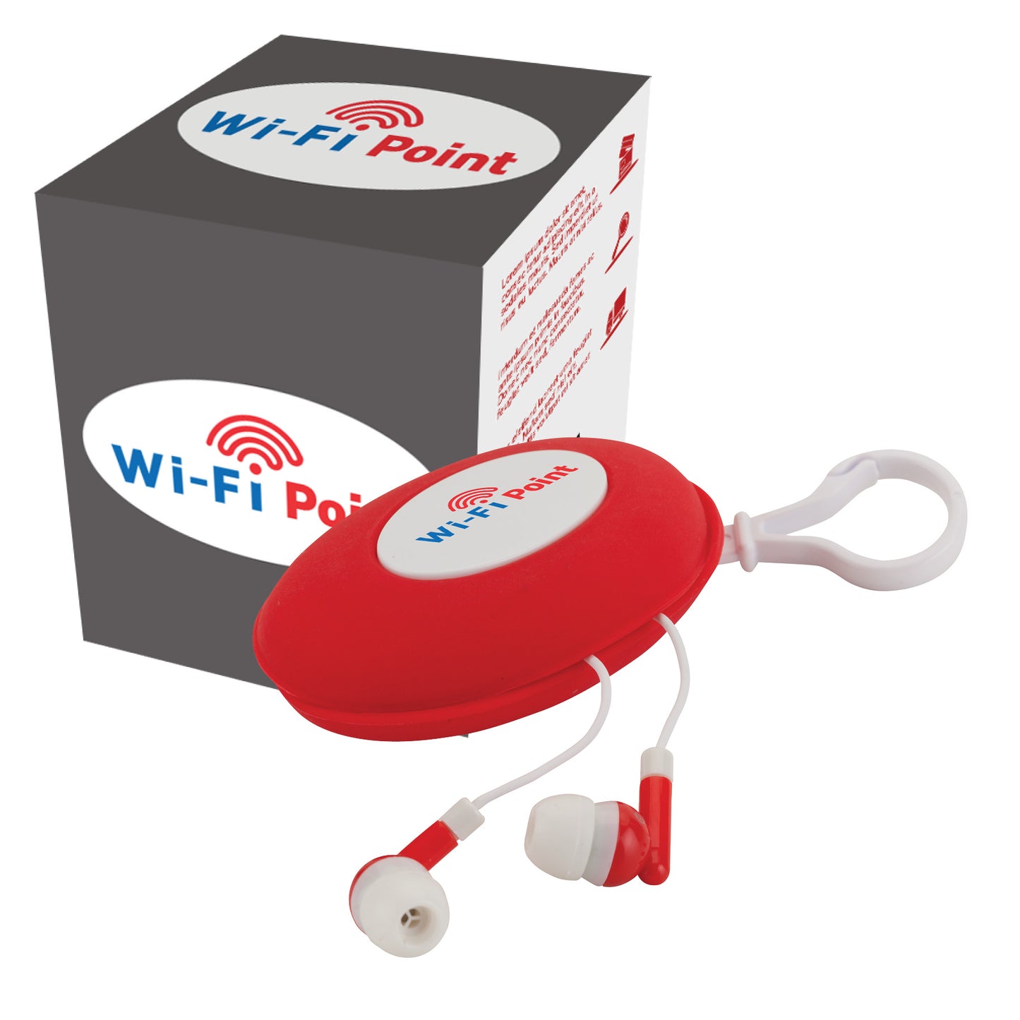 Fado Stereo Earbuds In Case