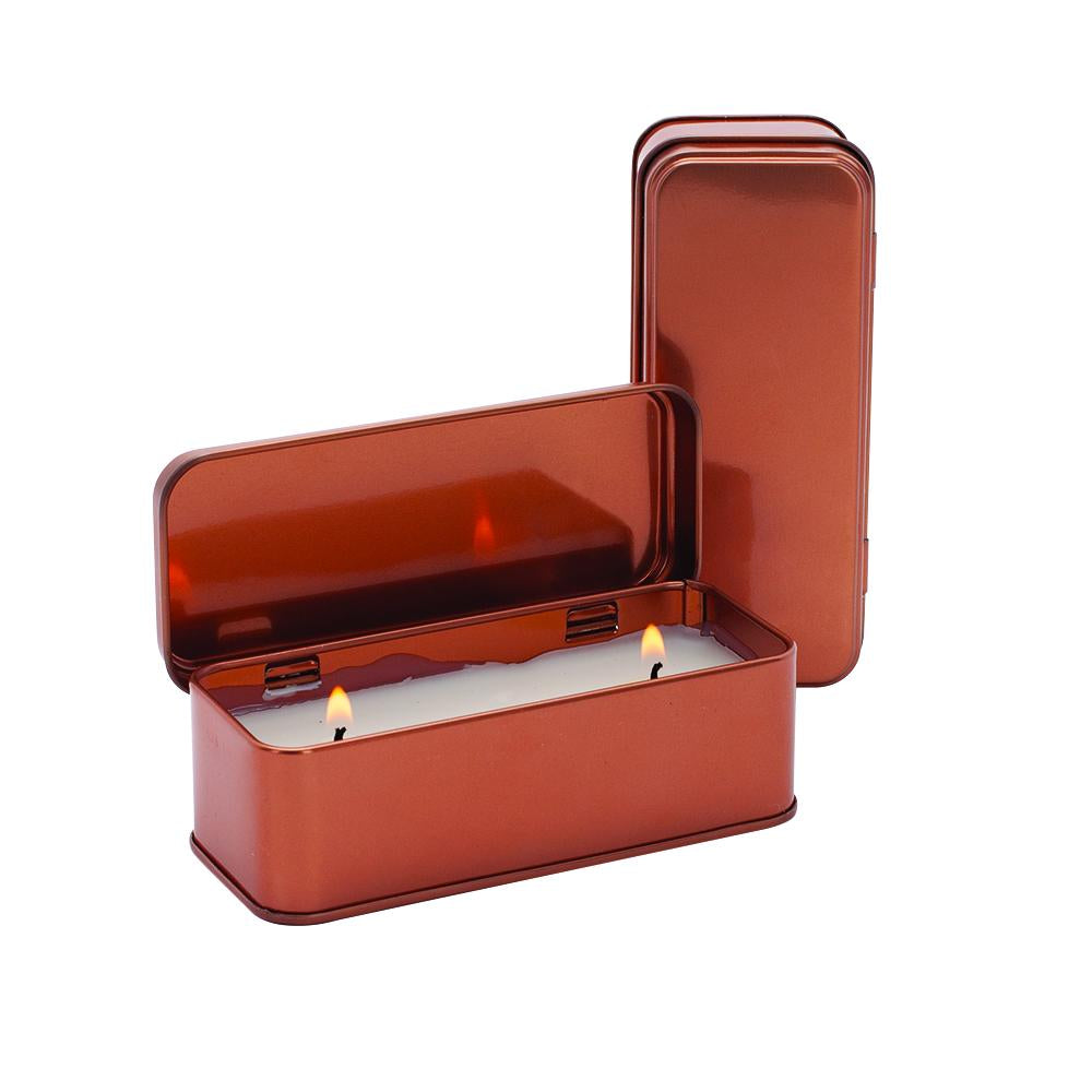 2.25 oz. Scented Copper Rectangular Candle