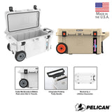 N/A Pelican™ 80qt Wheeled Cooler