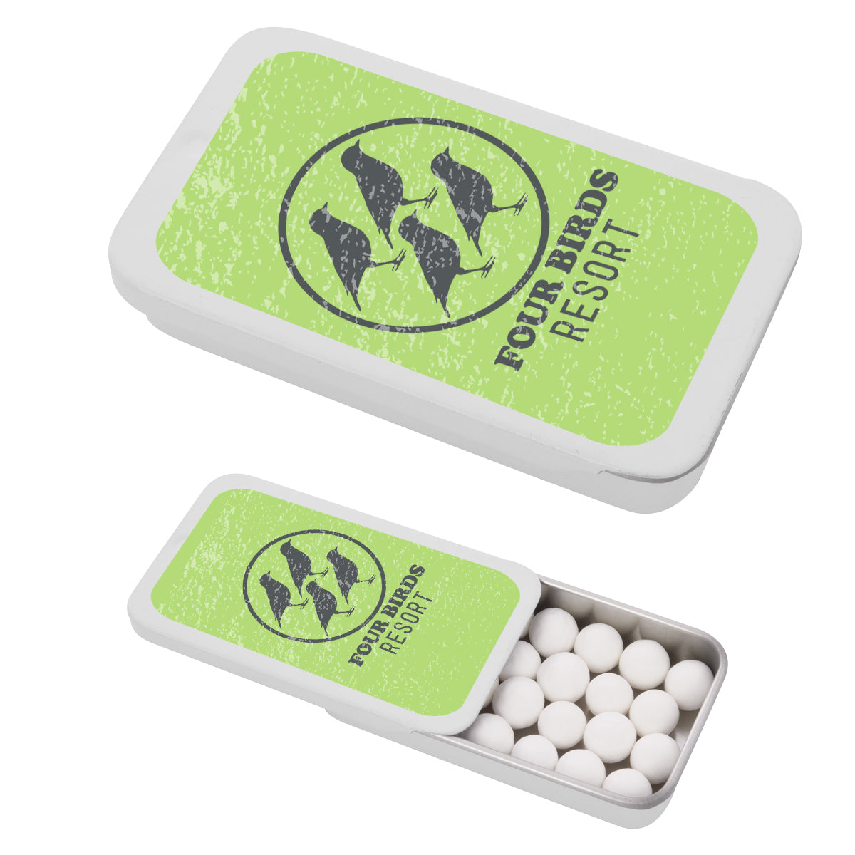 Signature Peppermints In Slider Tin