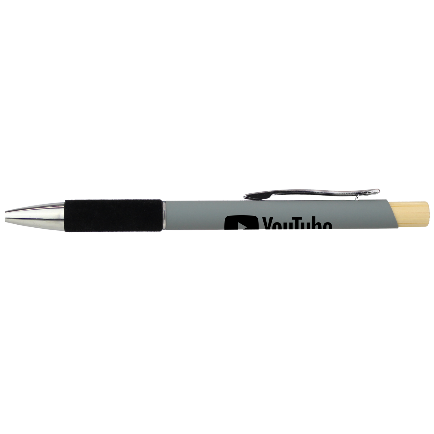 Recycled Aluminum Pen Featuring a Velvet Grip