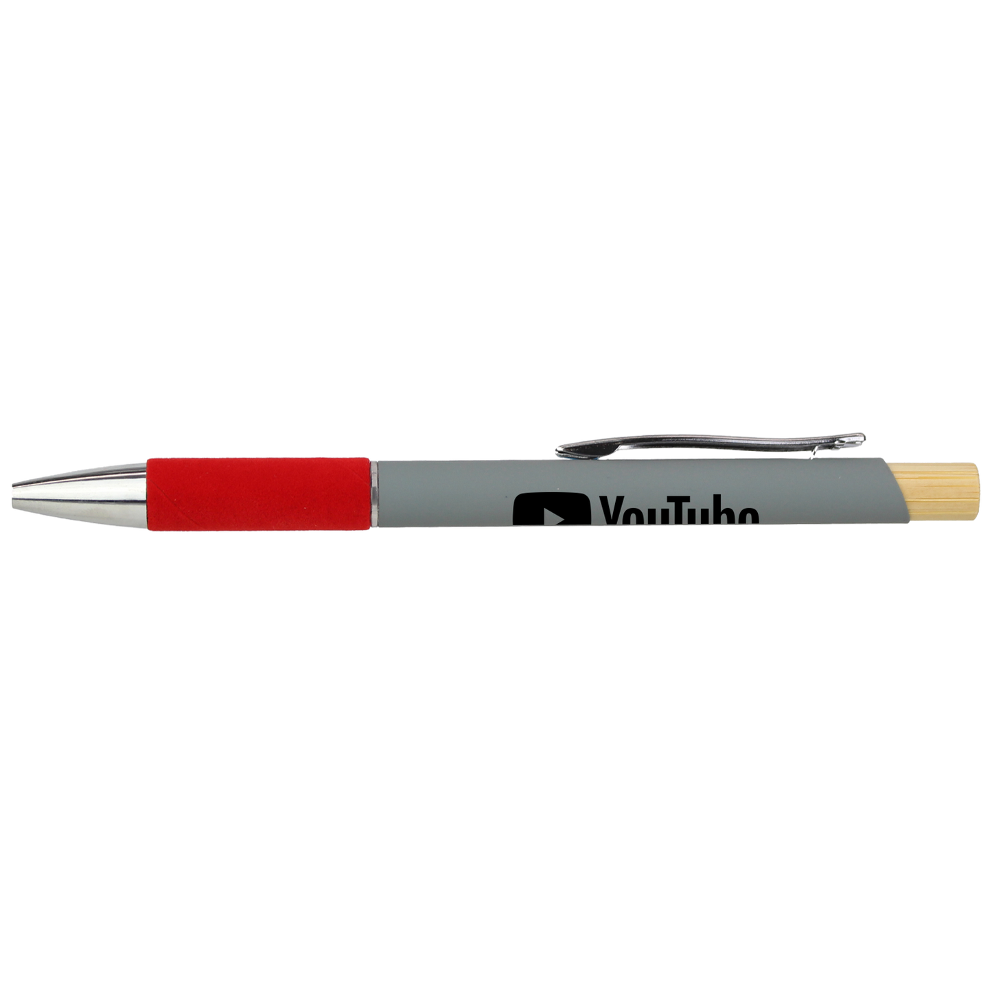 Recycled Aluminum Pen Featuring a Velvet Grip