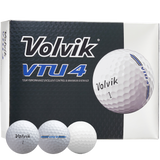 White Volvik VTU4 Golf Ball