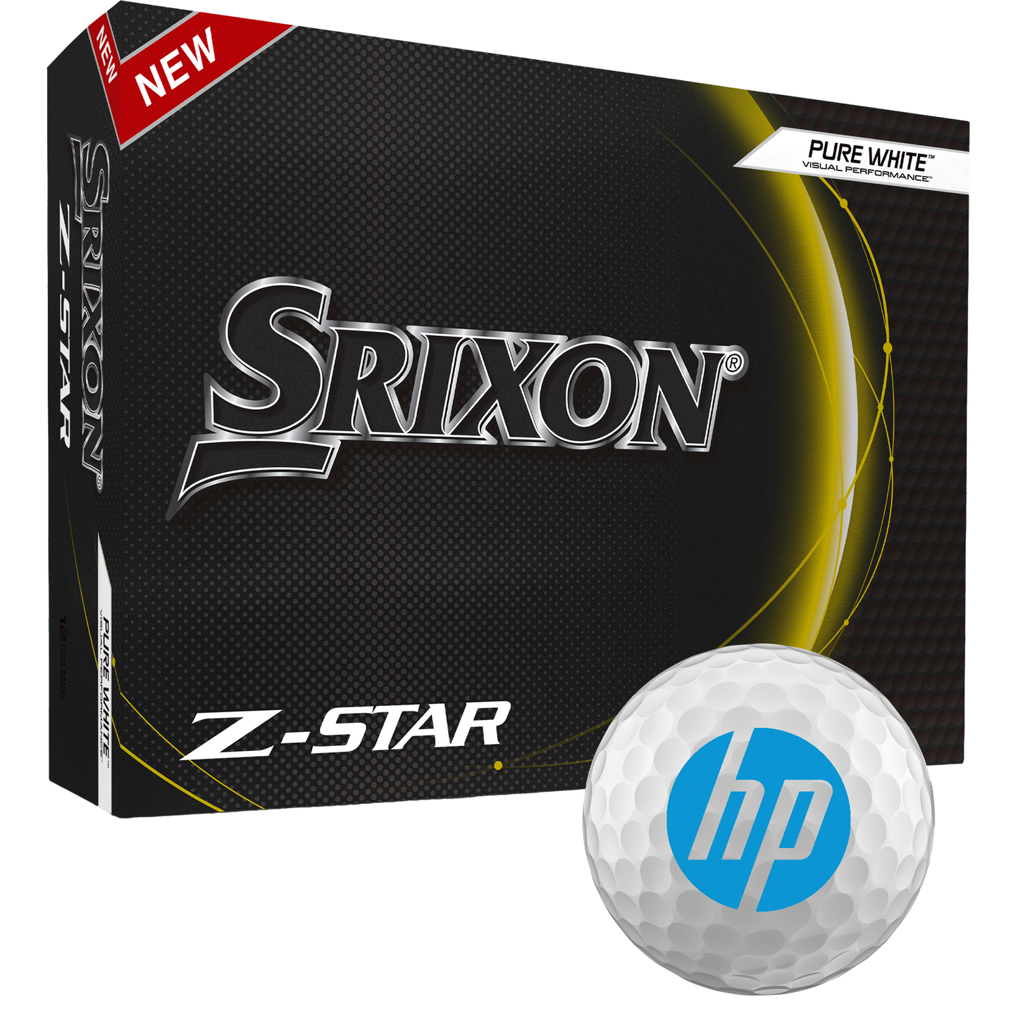 White Srixon Z-Star Golf Balls