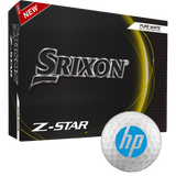 White Srixon Z-Star Golf Balls